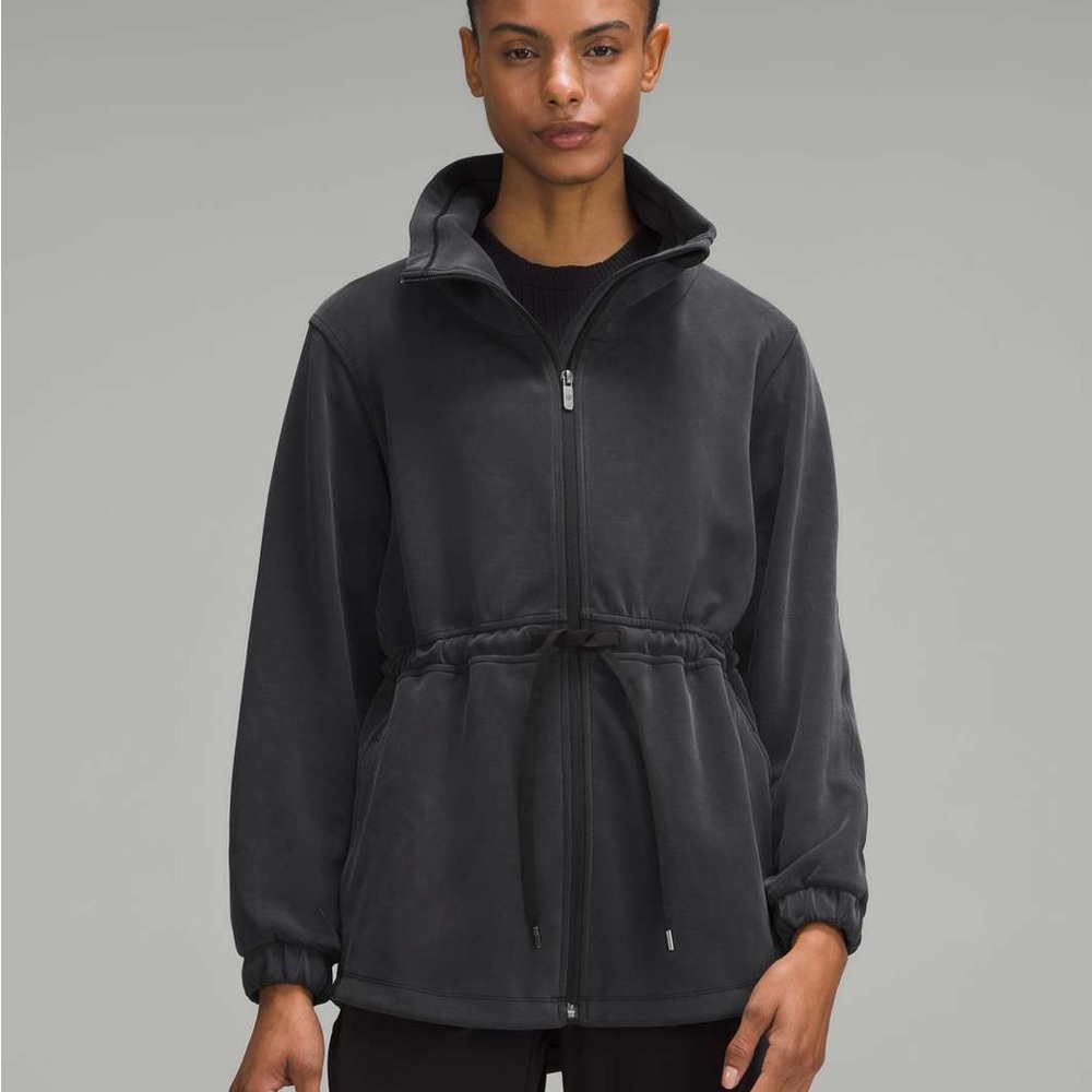 Lululemon Softstreme Cinch Waist Full Zip Jacket Size 6
